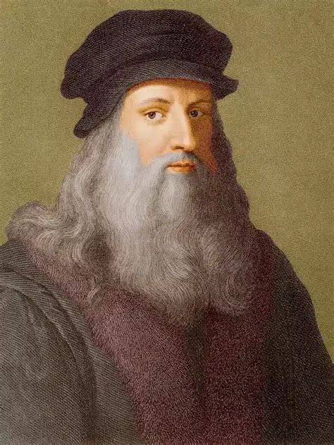 Portrait of Leonardo da Vinci, known doodler