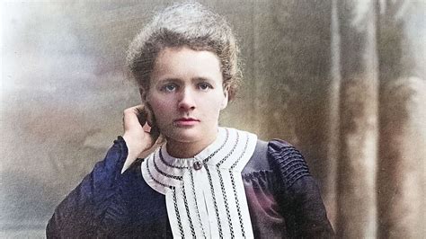 Portrait of Marie Curie, known doodler